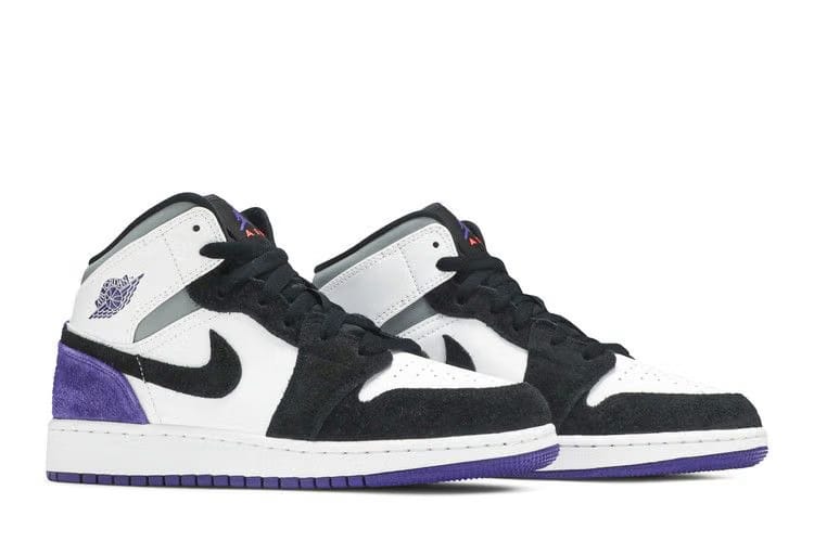 Air Jordan 1 Mid SE GS Varsity Purple