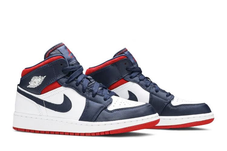 Air Jordan 1 Mid GS USA Olympic