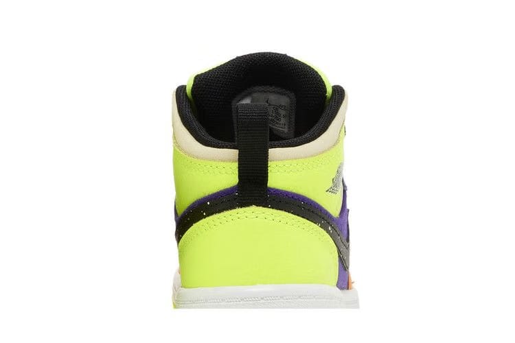 Air Jordan 1 Mid SE TD Volt Vivid Orange