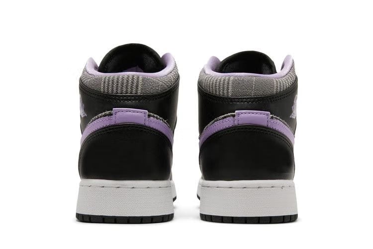 Air Jordan 1 Mid SE GS Houndstooth