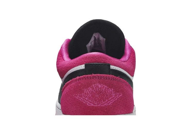 Air Jordan 1 Low SE GS Black Active Fuchsia