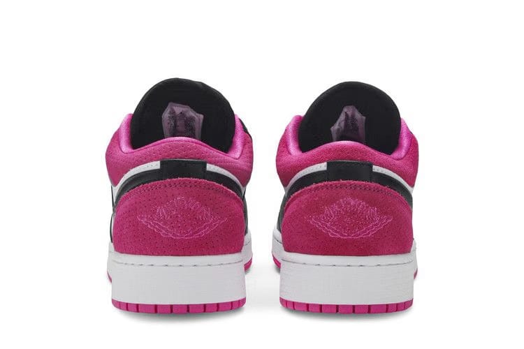 Air Jordan 1 Low SE GS Black Active Fuchsia