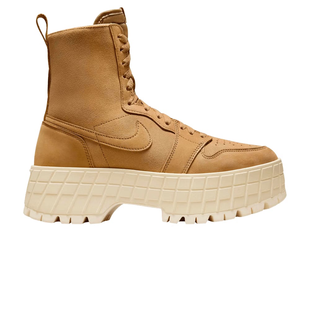 Wmns Air Jordan 1 High Brooklyn 'Wheat Muslin'