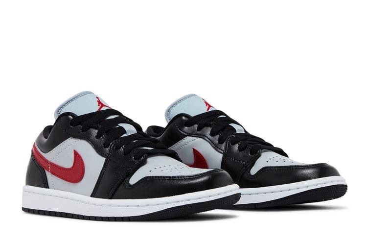 Wmns Air Jordan 1 Low 'Wolf Grey Gym Red'