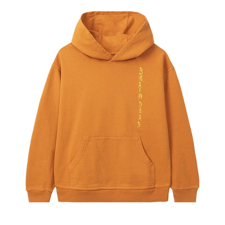 Brain Dead Jonny Negron Bondage Print Hoodie Orange