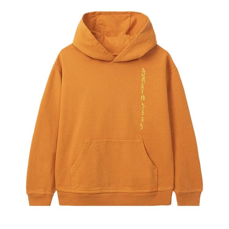 Brain Dead Jonny Negron Bondage Print Hoodie Orange