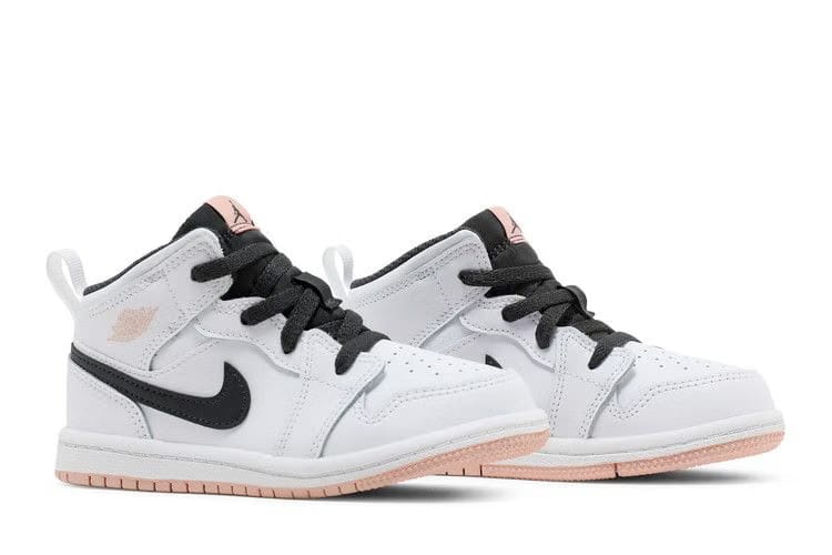 Air Jordan 1 Mid TD White Arctic Orange