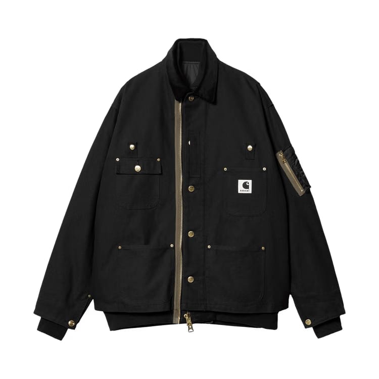 Carhartt WIP x Sacai MA-1 Jacket Michigan Black