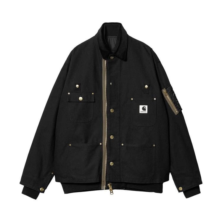 Carhartt WIP x Sacai MA-1 Jacket Michigan Black