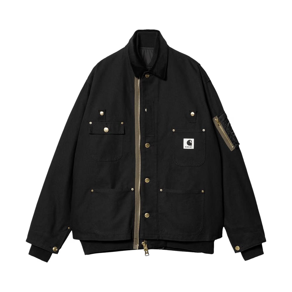 Carhartt WIP x Sacai MA-1 Jacket Michigan Black