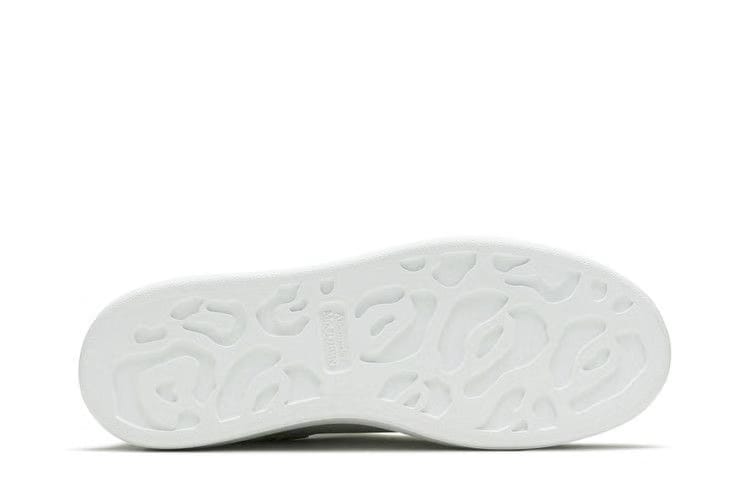 Alexander McQueen Wmns Oversized Sneaker 'Snake Print - White Yellow'