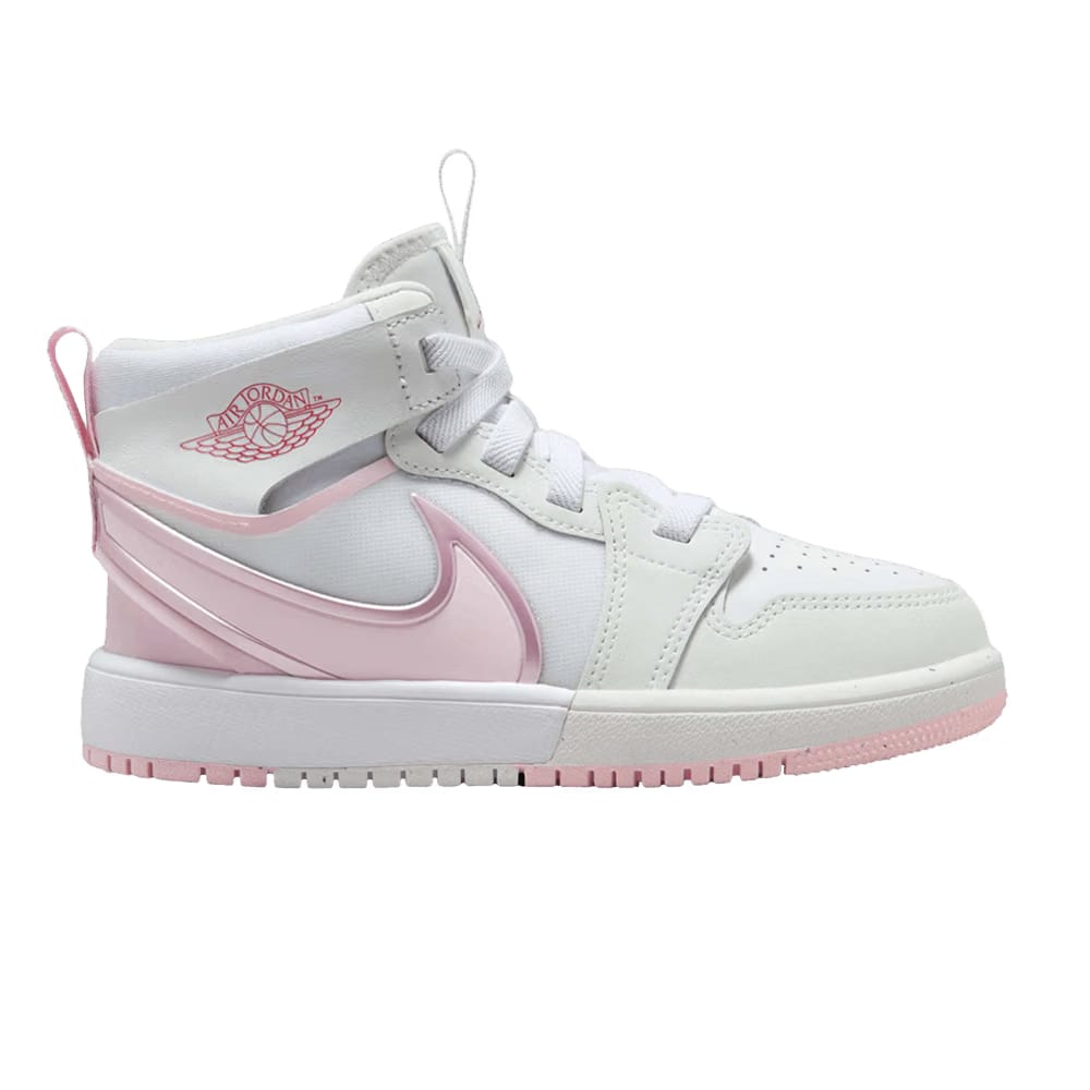 Air Jordan 1 Mid RM EasyOn PS White Pink Foam