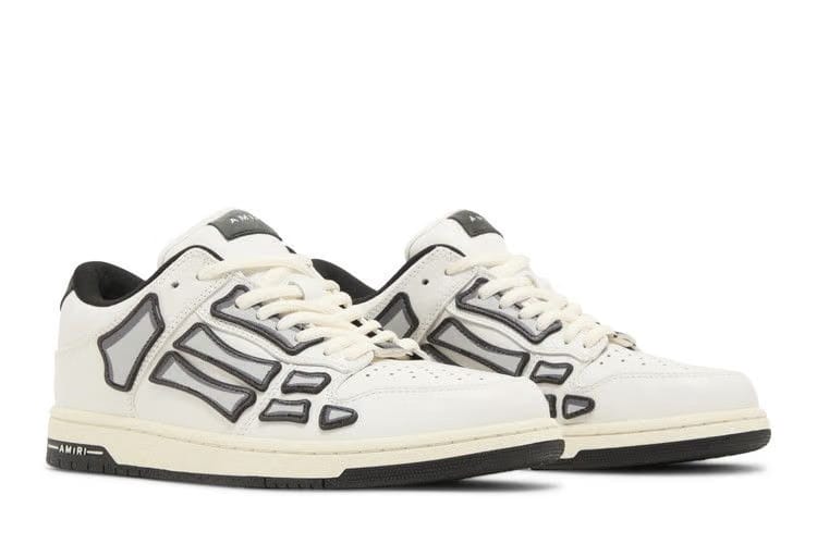 Amiri Skel Top Low Chunky - White Black