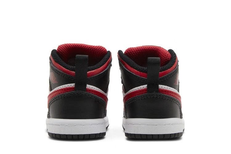 Air Jordan 1 Mid TD Black Fire Red