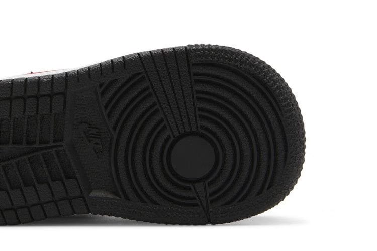 Air Jordan 1 Mid TD Black Fire Red