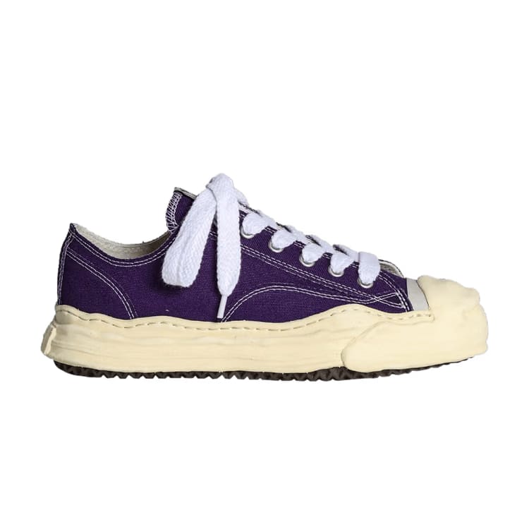 Maison Mihara Yasuhiro Hank Vintage Sole Canvas Low Purple