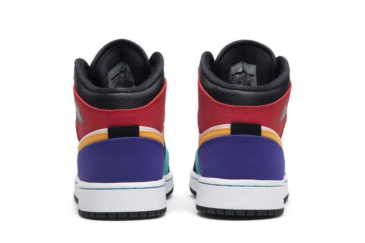 Air Jordan 1 Mid GS Multi-Color