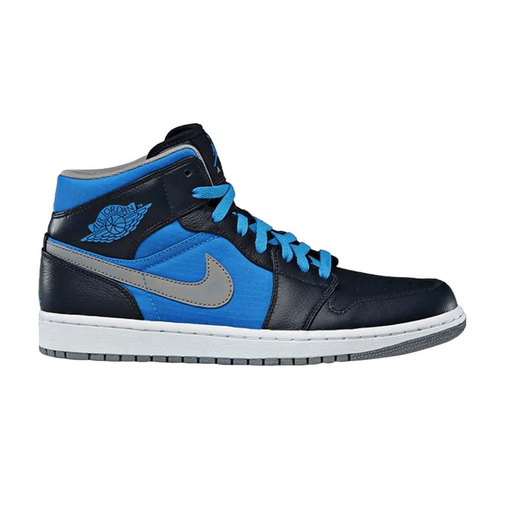 Air Jordan 1 Phat Mid Obsidian Photo Blue