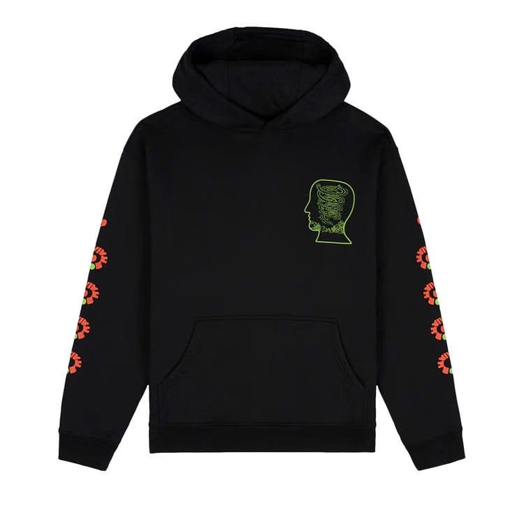 Brain Dead Lizard Cowboy Hoodie Black