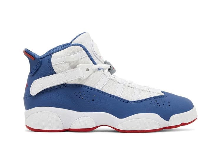 Air Jordan 6 Rings GS White True Blue