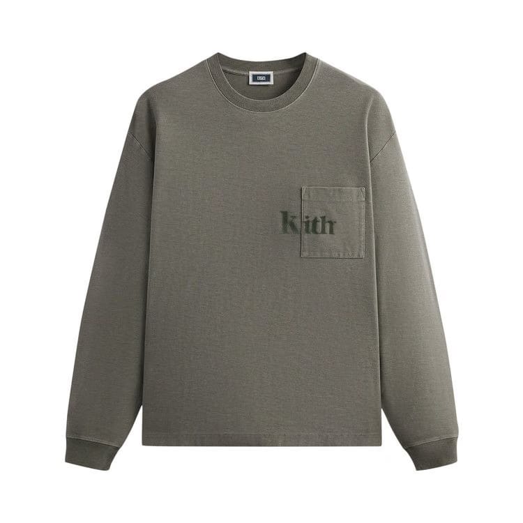 Kith Long-Sleeve Quinn T-Shirt Haze