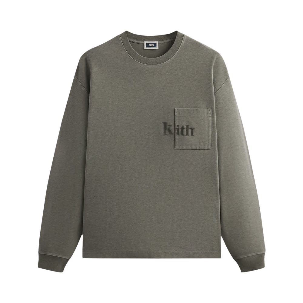 Kith Long-Sleeve Quinn T-Shirt Haze