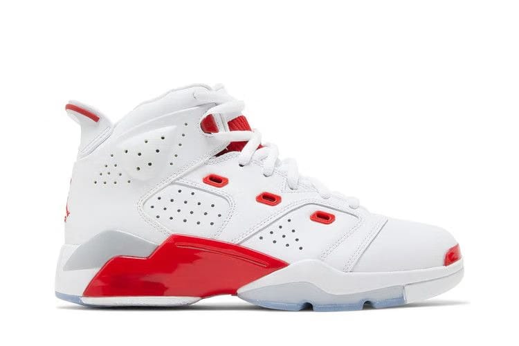 Air Jordan 6-17-23 GS White Fire Red