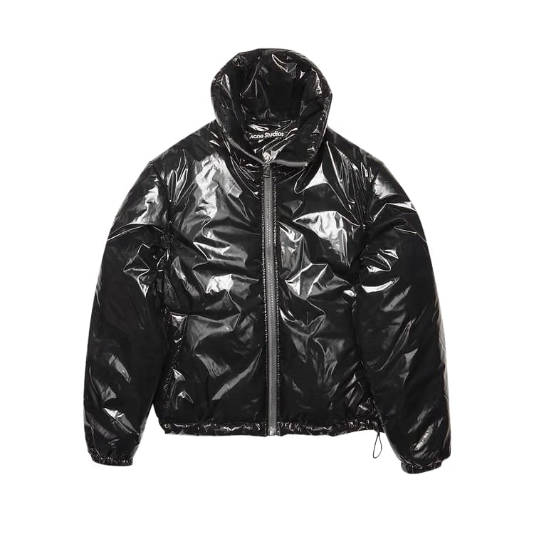 Acne Studios Nylon Puffer Jacket Black
