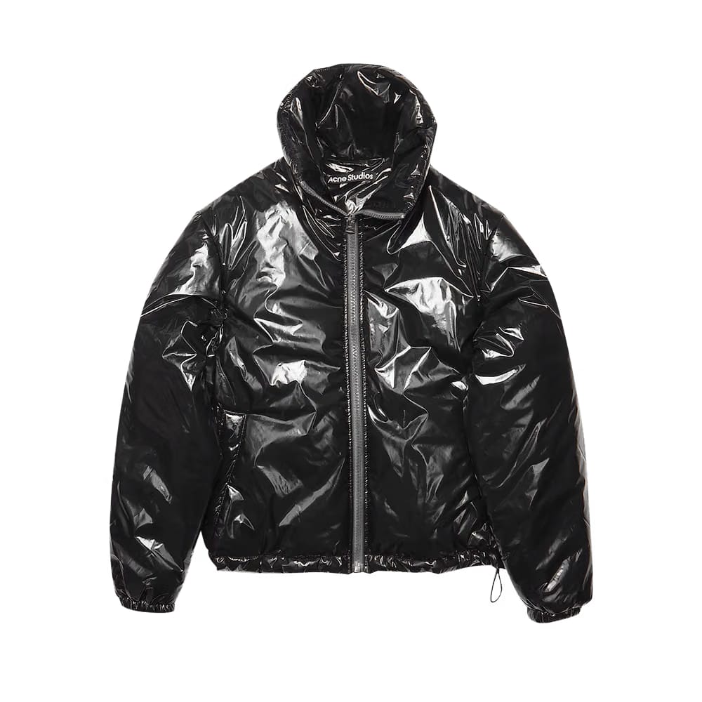Acne Studios Nylon Puffer Jacket Black