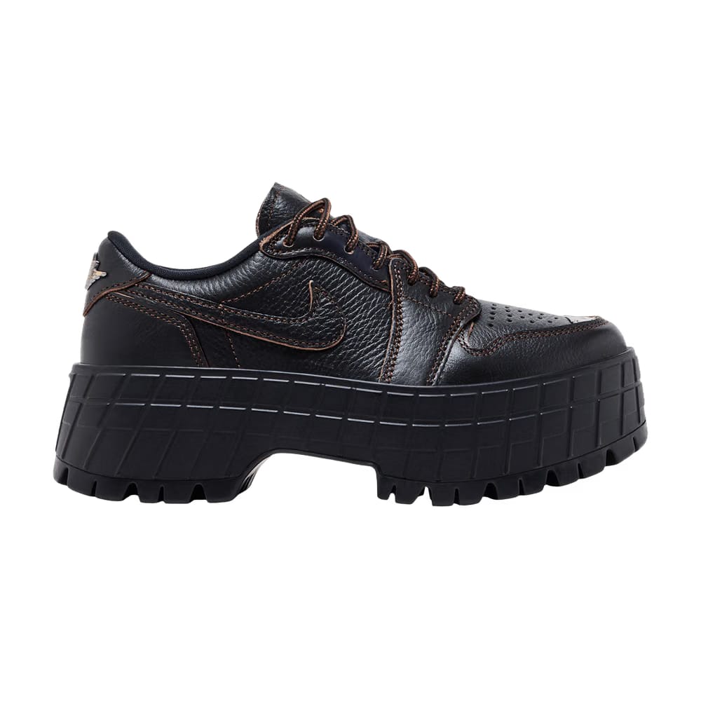 Wmns Air Jordan 1 Low Brooklyn 'Black Cacao Wow'