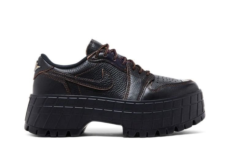 Wmns Air Jordan 1 Low Brooklyn 'Black Cacao Wow'