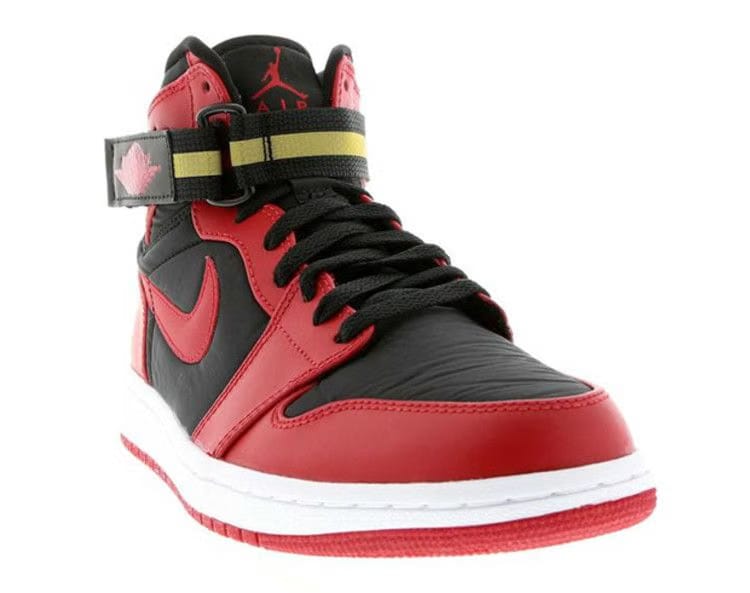 Air Jordan 1 High Strap Black Gym Red