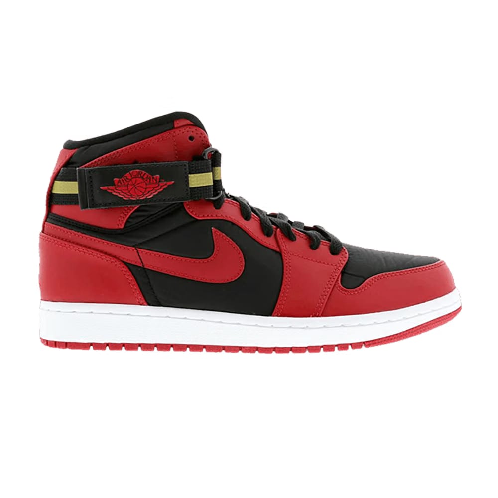 Air Jordan 1 High Strap Black Gym Red