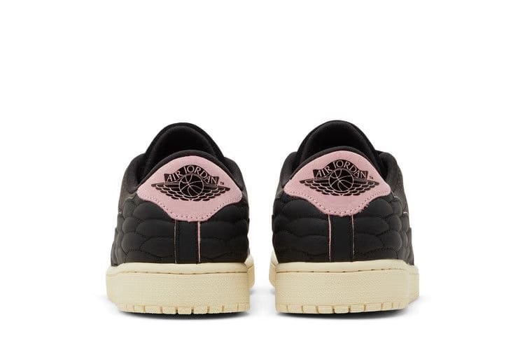 Air Jordan 1 Centre Court Perforated Black Pink