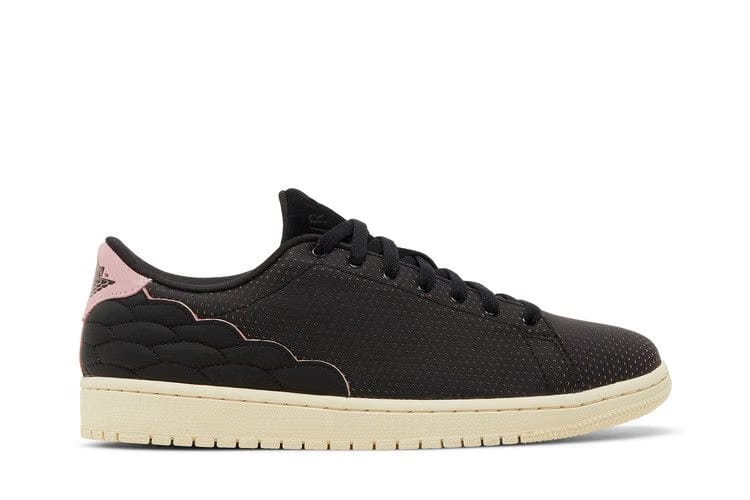 Air Jordan 1 Centre Court Perforated Black Pink