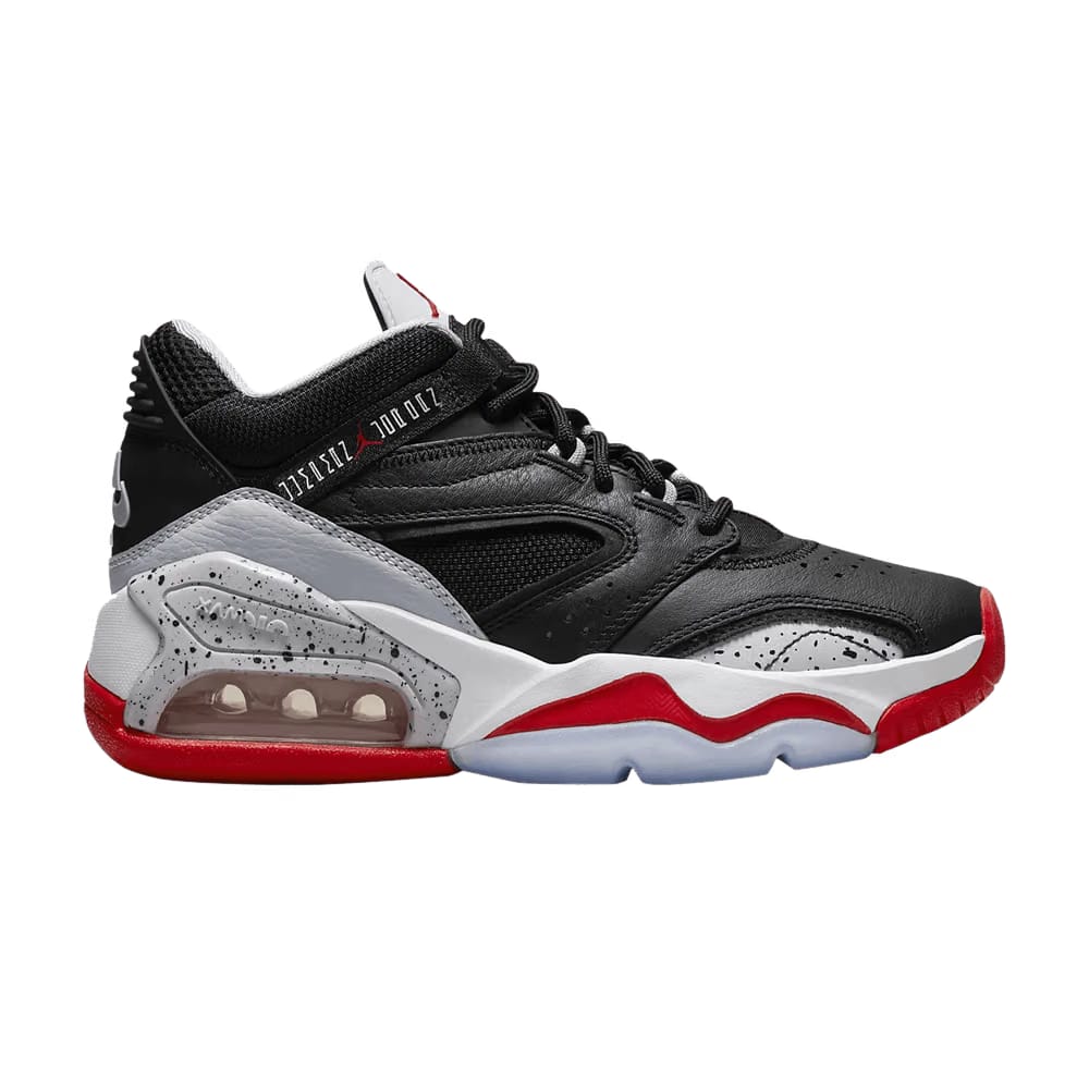 Air Jordan Point Lane GS Black University Red Speckled
