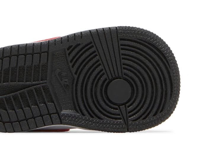 Air Jordan 1 Mid TD Light Curry Cardinal Red