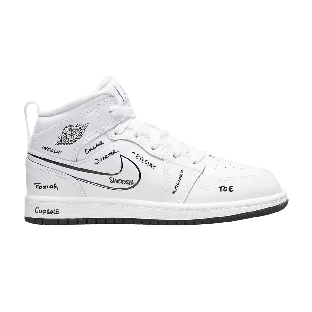 Air Jordan 1 Mid PS Schematic