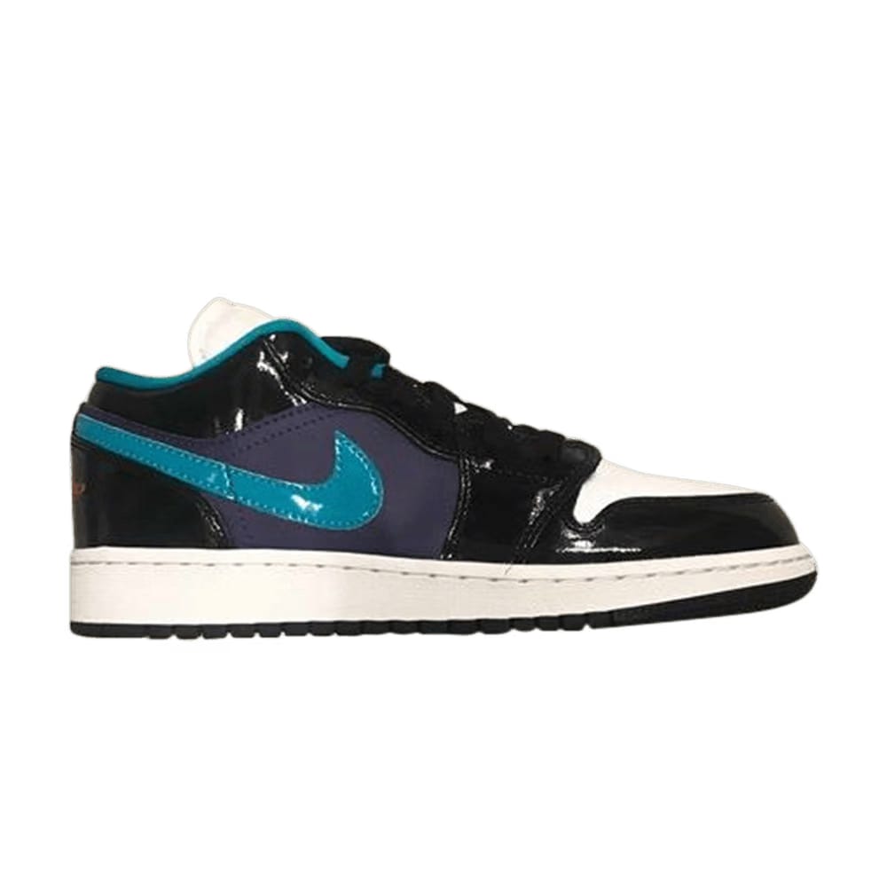 Air Jordan 1 Low GS Black Turbo Green