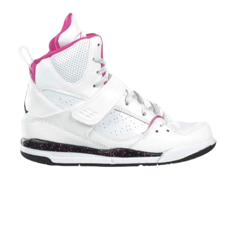 Air Jordan Flight 45 High GS White Fusion Pink