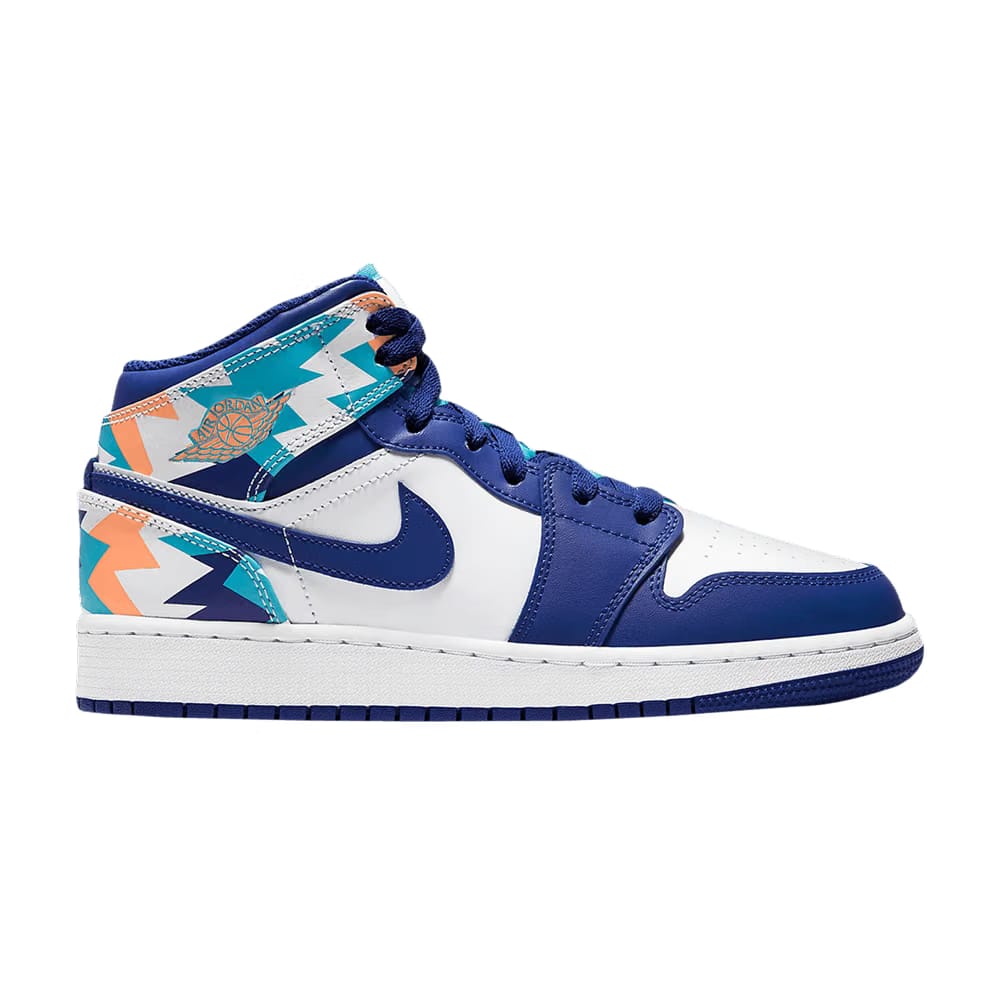 Air Jordan 1 Mid GS Geometric Pint