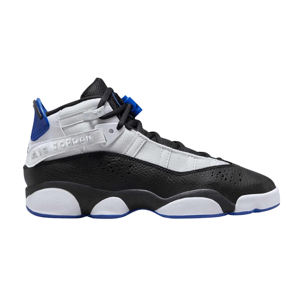 Air Jordan 6 Rings GS White Black Game Royal