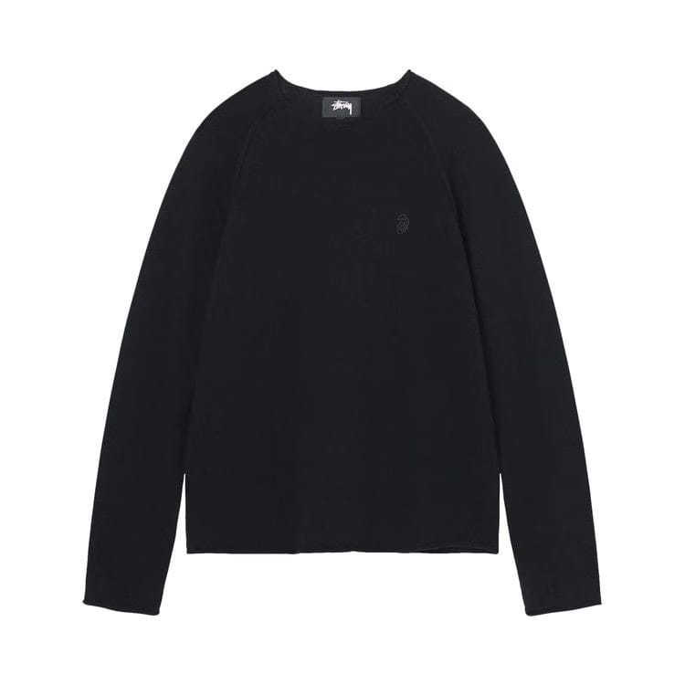 Stussy Exposed Seam Sweater Black