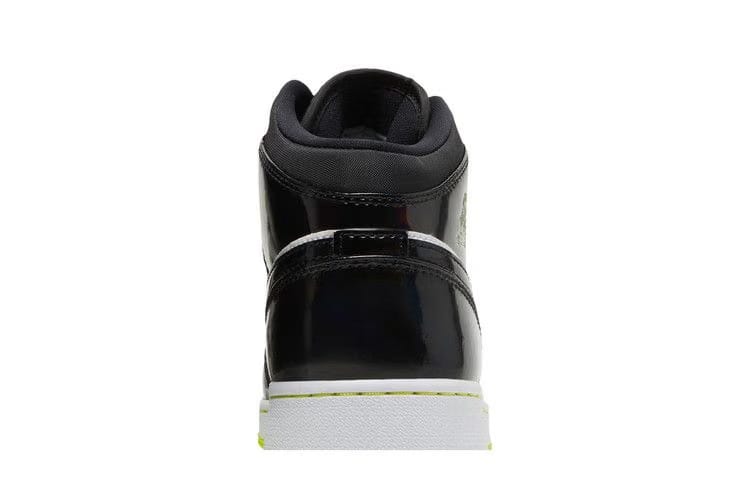 Air Jordan 1 Mid SE GS Black Cyber