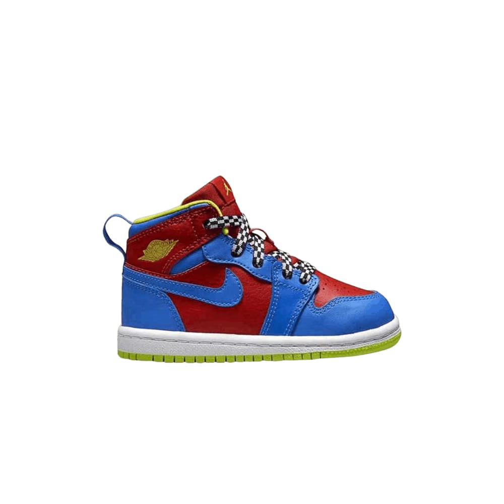 Air Jordan 1 Retro High TD Cyber Red Blue