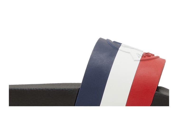 Moncler Basile Pool Slide Black Tricolour