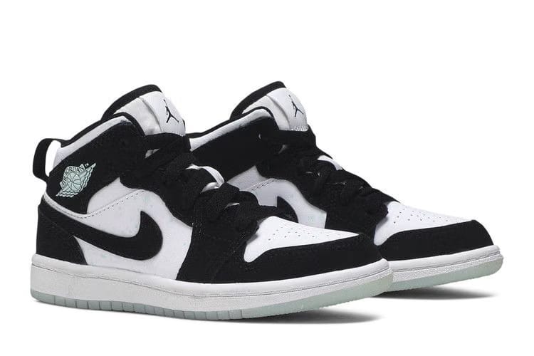Air Jordan 1 Mid SE PS Glow in the Dark Panda