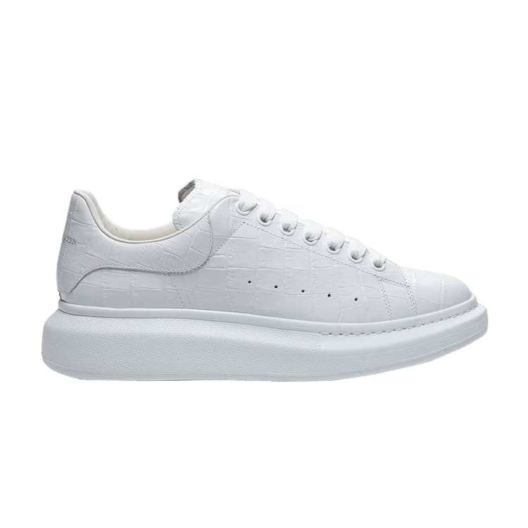 Alexander McQueen Oversized Sneaker Croc White