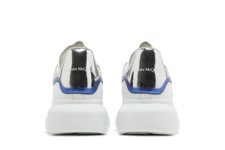 Alexander McQueen Oversized Sneaker White Silver Blue