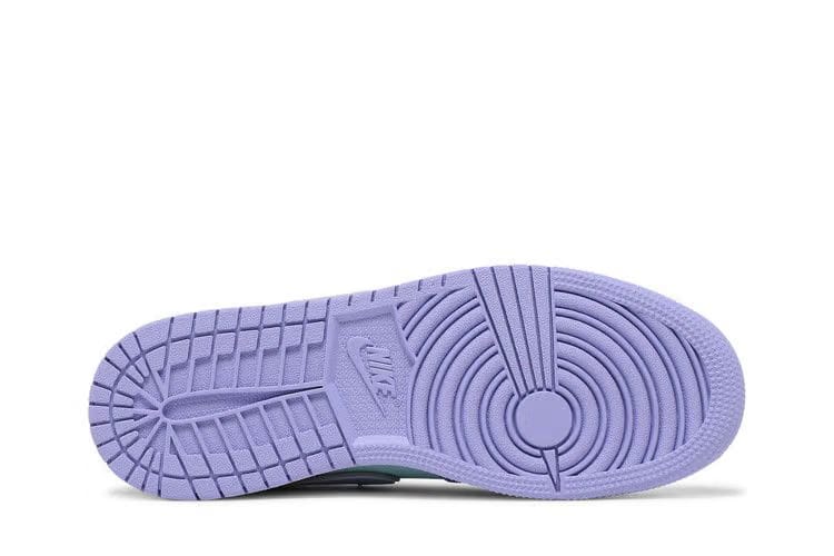Air Jordan 1 Mid GS Purple Pulse